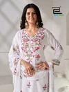 Rose Vol 5 By Blue Hills Rayon Kurti With Bottom Dupatta